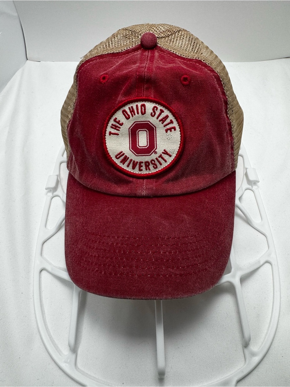 The Ohio State University Red Trucker Cap H022